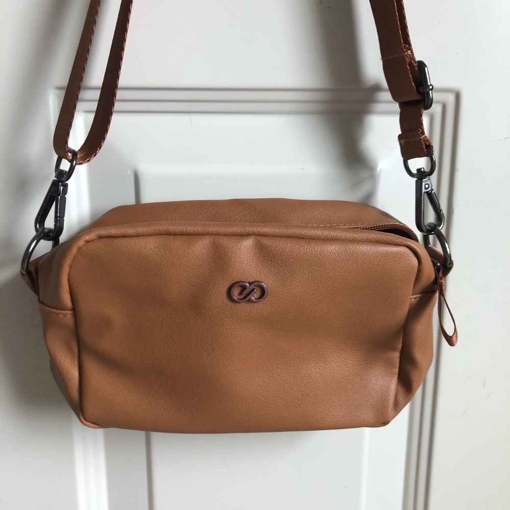 Tan Crossbody Camera bag by Calia Carrie Underwood